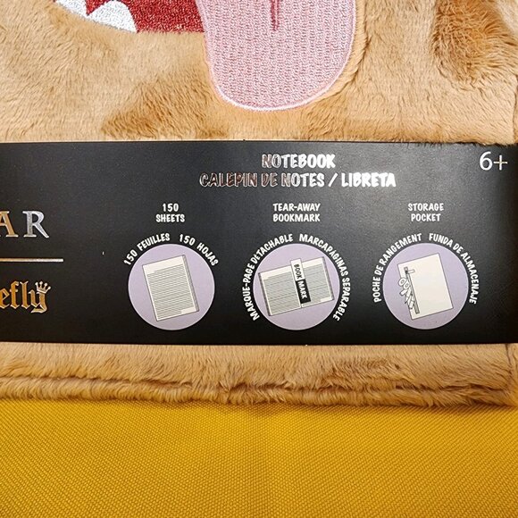 Loungefly Pixar Up Dug Up 15th Ann Plush Refillable Stationery Journal Notebook - Picture 4 of 11